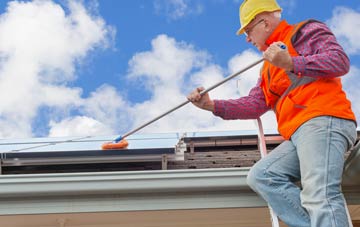 Courtway soft wash roof cleaning